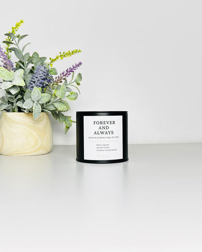 Custom Wedding & Event Candles