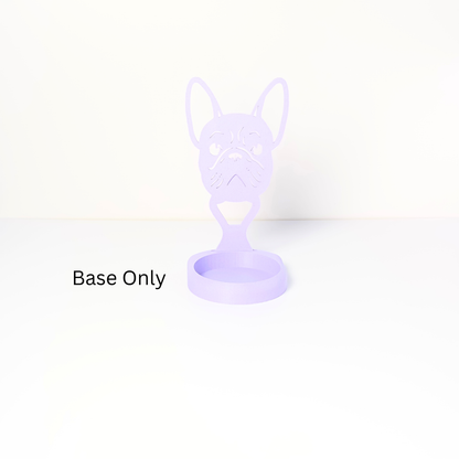 Purple Marble 3D Candle Glow Base