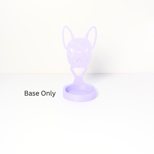 Purple Marble 3D Candle Glow Base