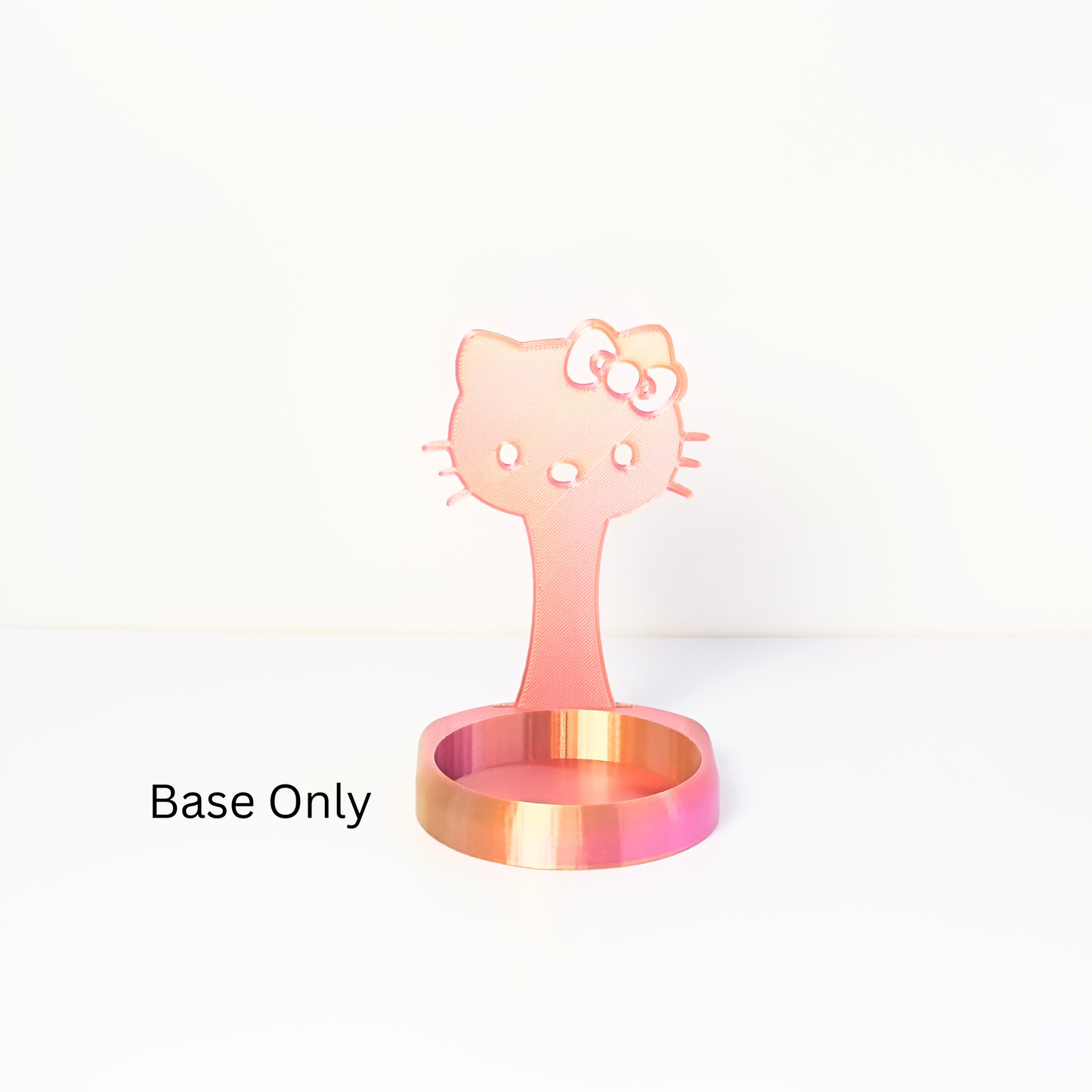 Magenta Gold 3D Candle Glow Base