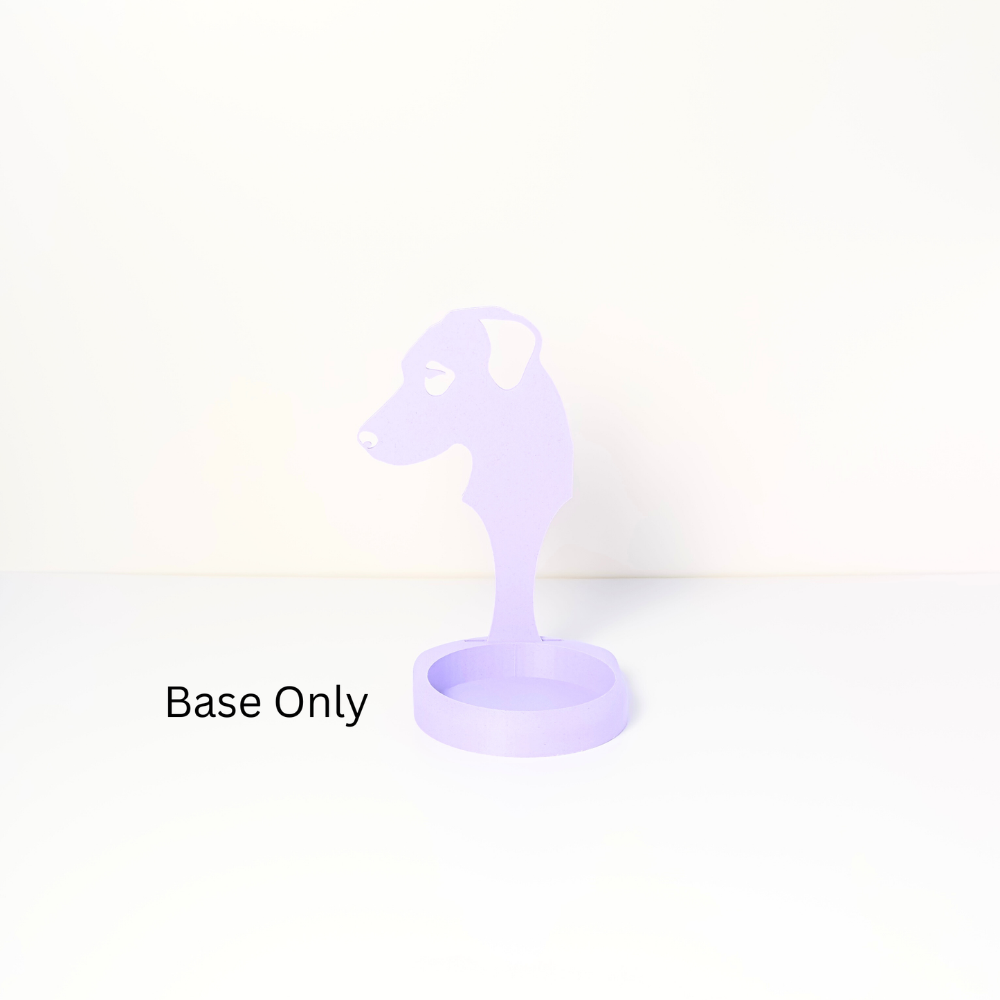 Purple Marble 3D Candle Glow Base