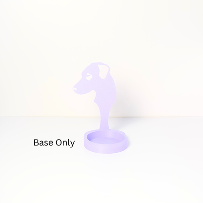 Purple Marble 3D Candle Glow Base