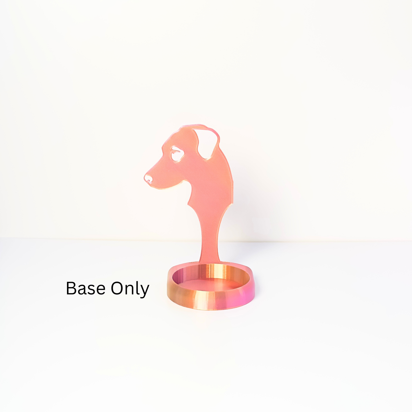 Magenta Gold 3D Candle Glow Base