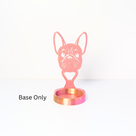 Magenta Gold 3D Candle Glow Base