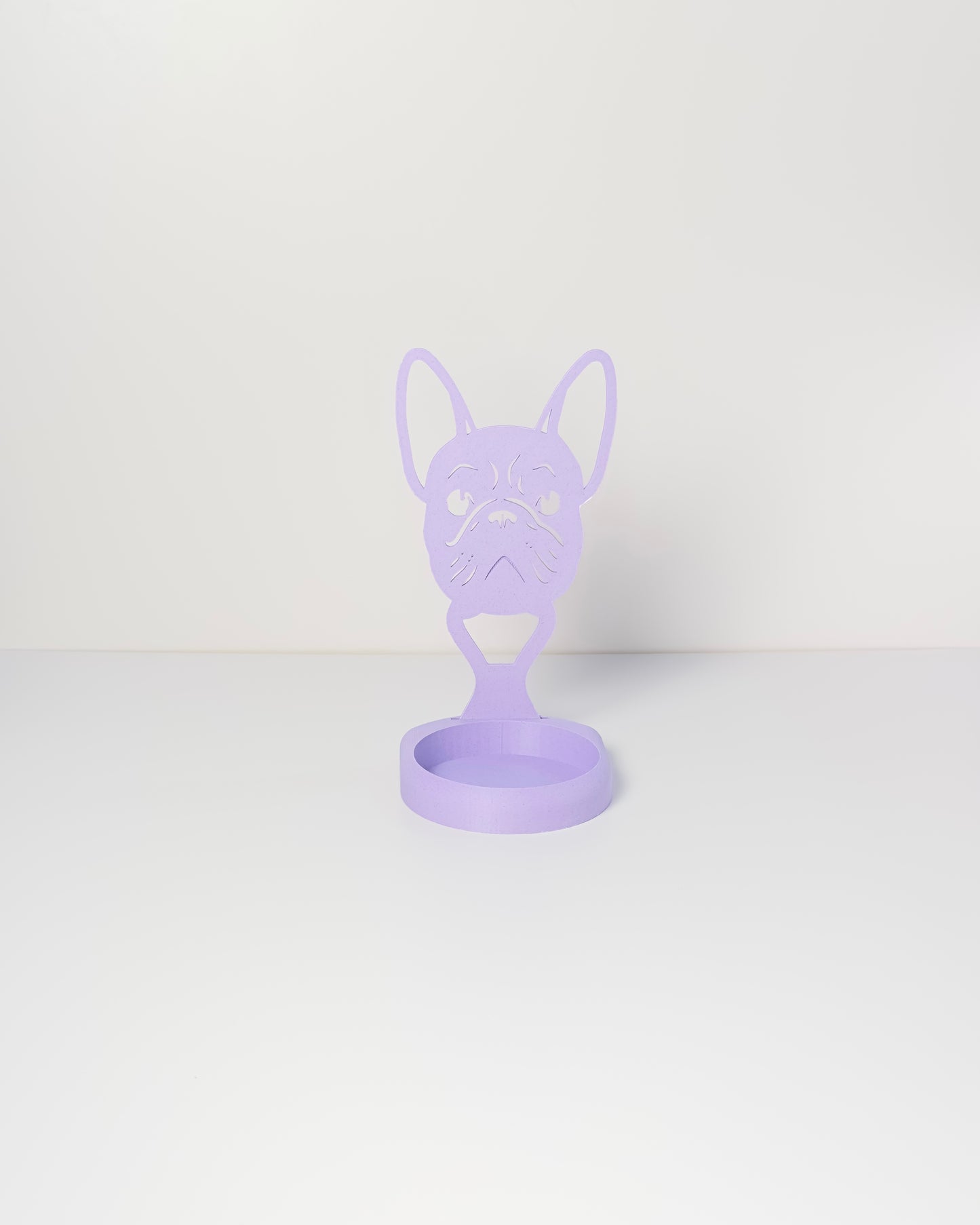 Purple Marble 3D Candle Glow Display